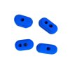 Gummiabdichtungen mit Kabeldurchlass blau