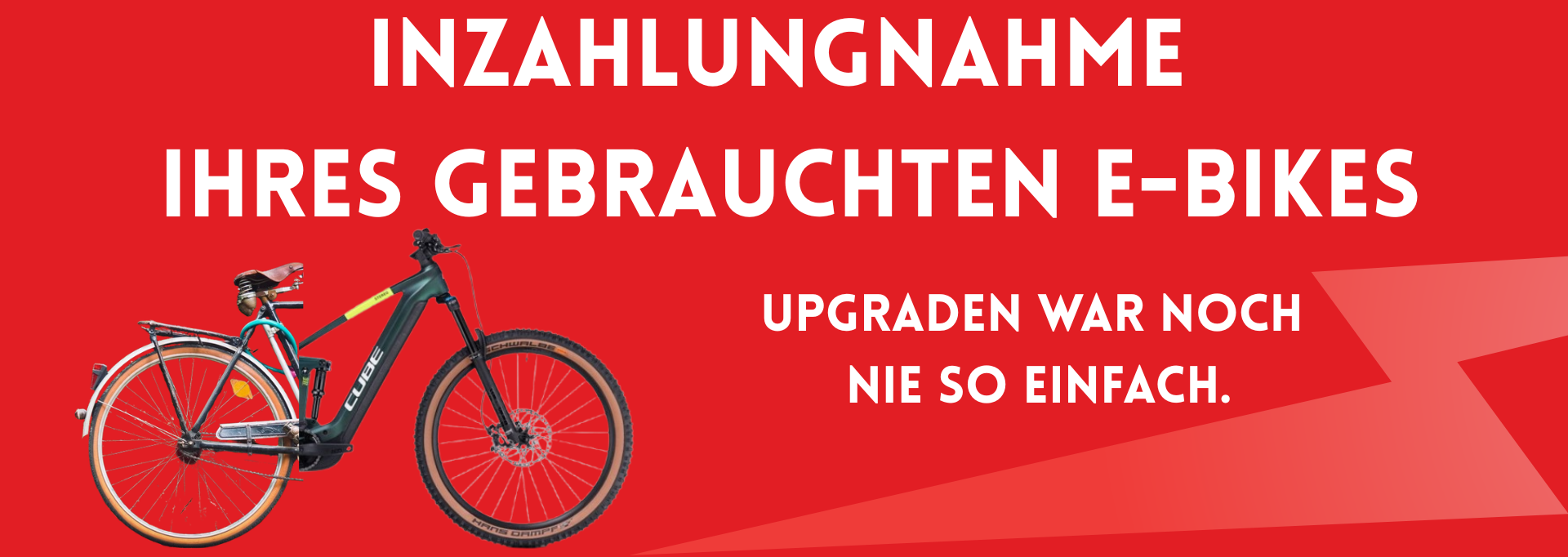 Altes Bike abgeben – Neues Bike sichern!