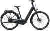 Cube Supreme Hybrid Comfort Pro 600 grey'n'chrome Größe: Easy Entry 58 cm