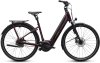 Cube Supreme Hybrid C:62 Deluxe SLT 600 liquidred'n'chrome Größe: Easy Entry 46 cm