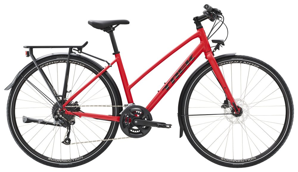 Trek FX 2 Disc Equipped Stagger L Satin Viper Red