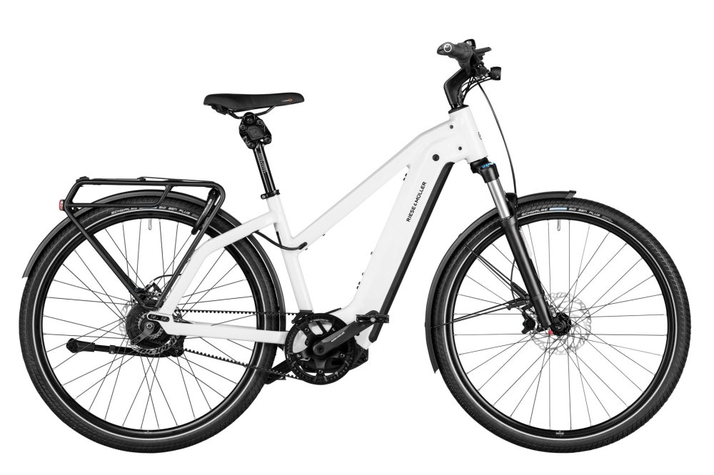 Riese & Müller Charger4 Mixte Vario Ceramic White
